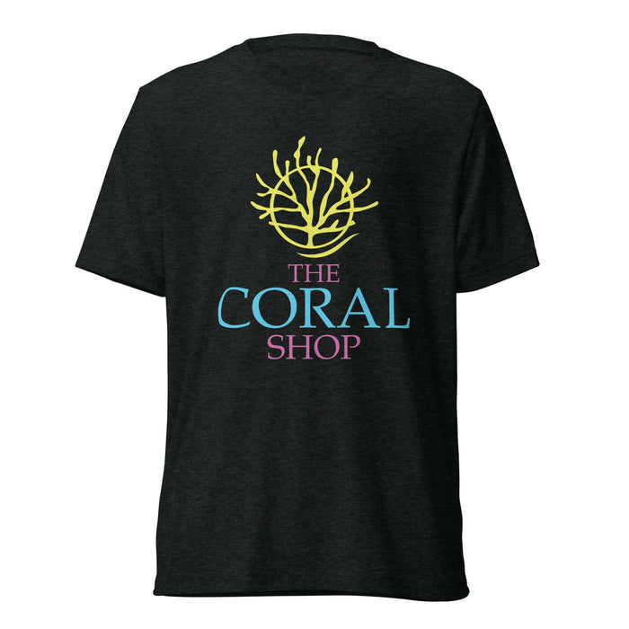Vibrant Neon colour The Coral Shop t-shirt for the ladies