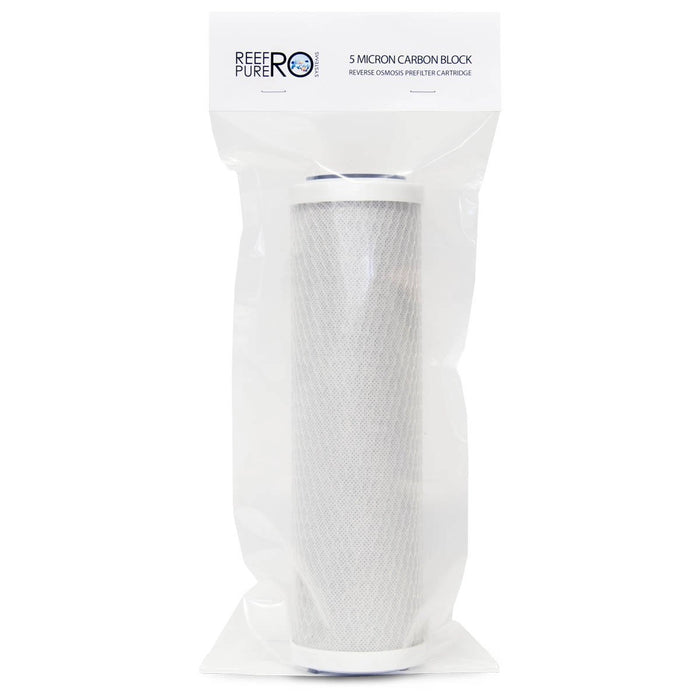Reef Pure Ro Carbon Block Filter Cartridge 10” X 2.5”