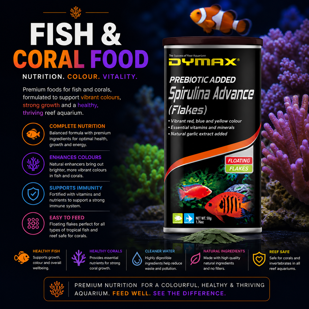 Fish & Coral Food