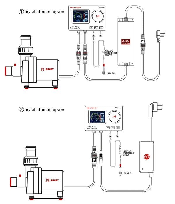 Seatorch Smart DC Protein Skimmer UM-200IN
