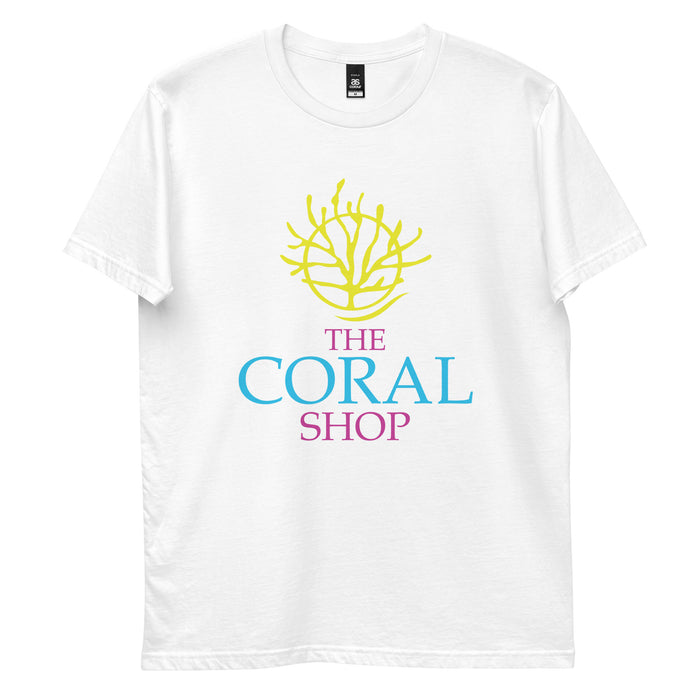 Vibrant Neon colour The Coral Shop t-shirt for Men