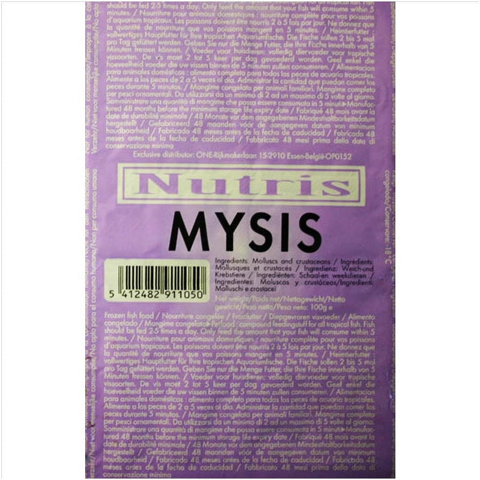 Ocean Nutrition Nutris Frozen Mysis Blister Pack – 20 Cubes / 100g